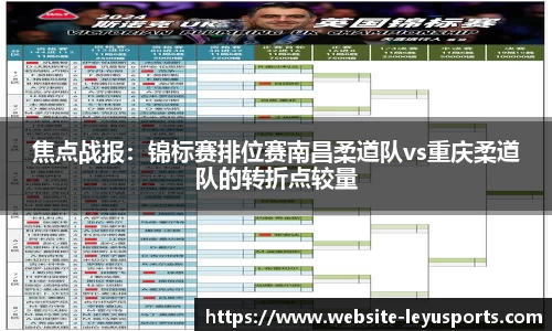 焦点战报：锦标赛排位赛南昌柔道队vs重庆柔道队的转折点较量